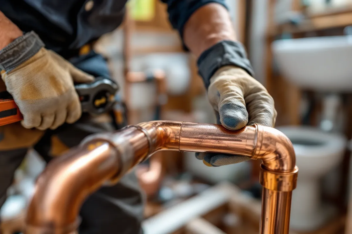 Practical on-site detail supporting plumbing jargon explained: a homeowner's guide to key terms