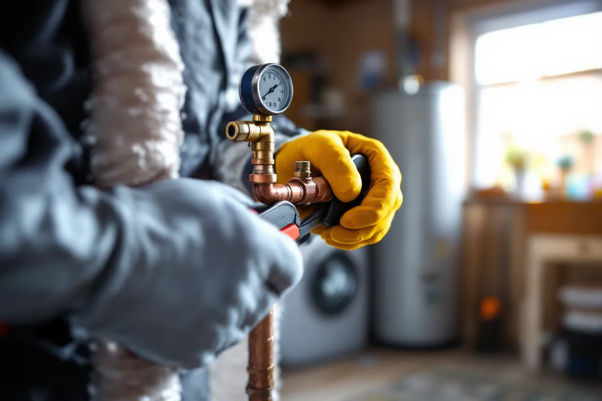 Practical on-site detail supporting preparing your home's plumbing for winter: a uk guide