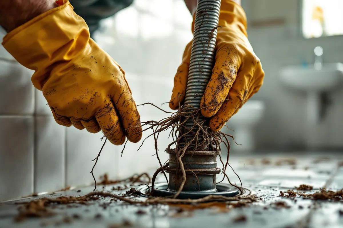 Practical on-site detail supporting tree roots in drains: how they get there and what to do