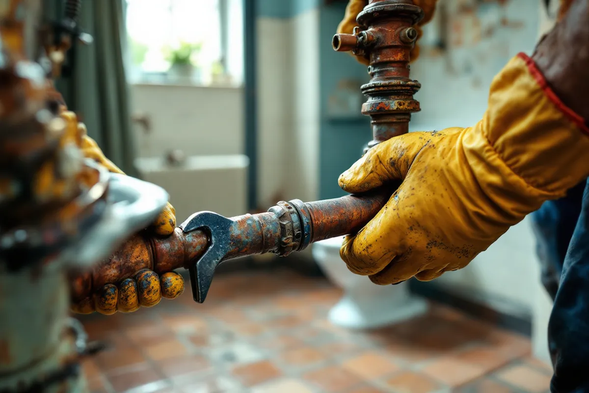 Practical on-site detail supporting 10 hidden plumbing problems in victorian properties
