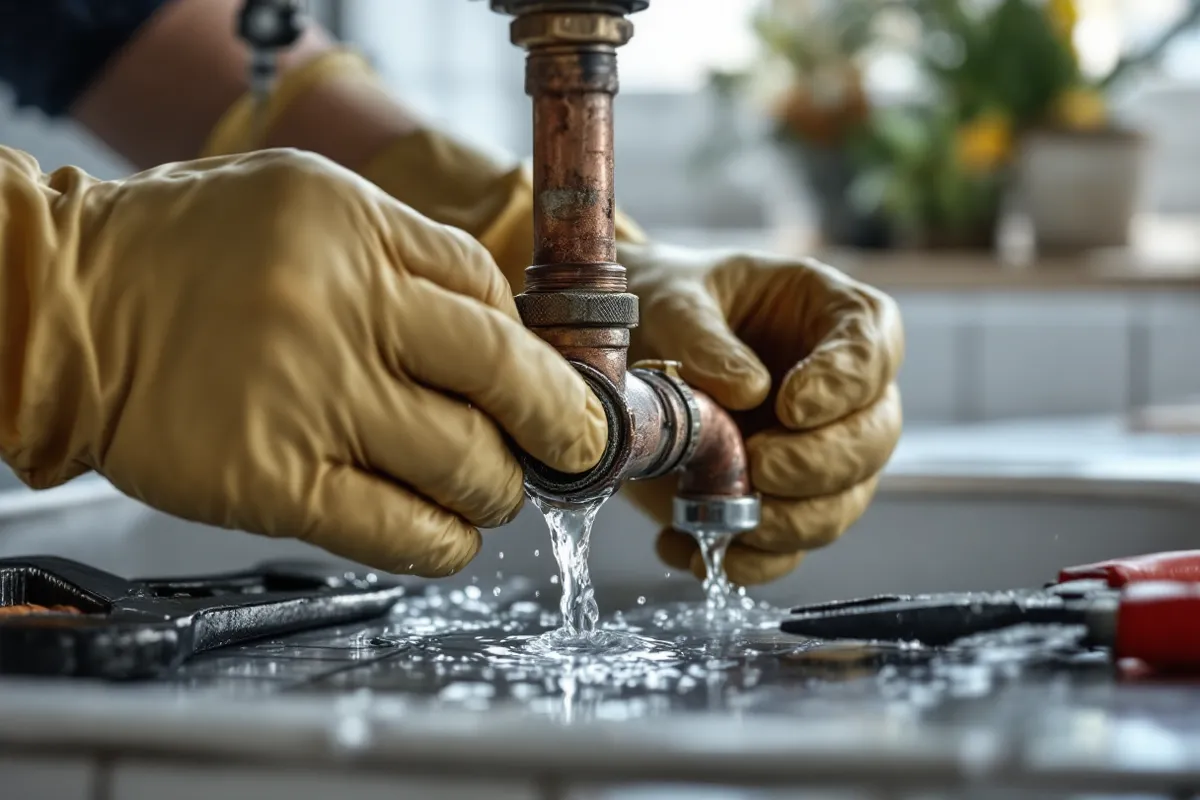 Practical on-site detail supporting what to do when a pipe bursts: a step-by-step uk guide
